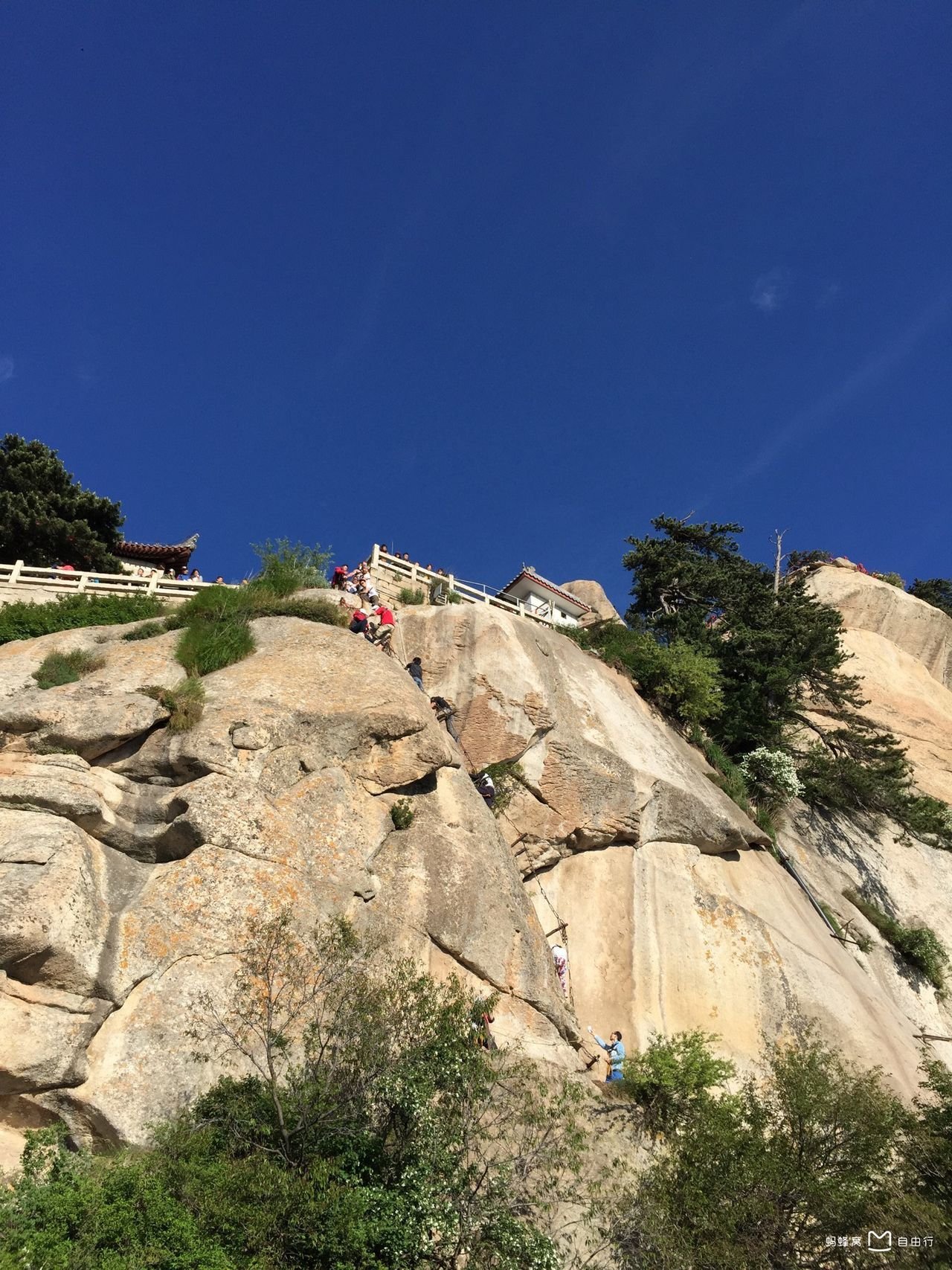 Mount Hua, located in Huayin City