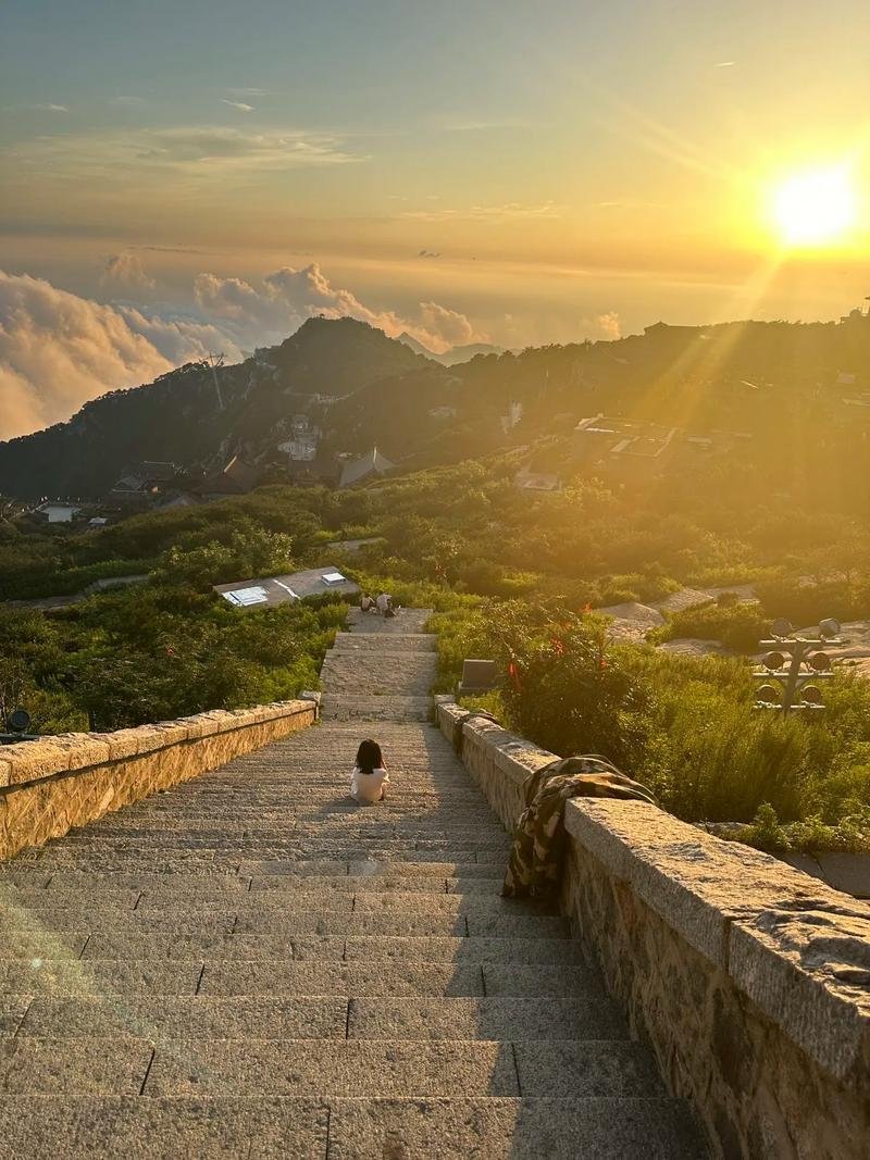 Sunset Mount Tai 3