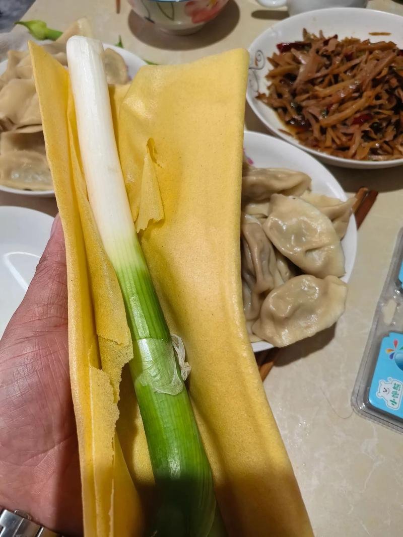 Pan Cake Wrapped Scallions Mount Tai 4