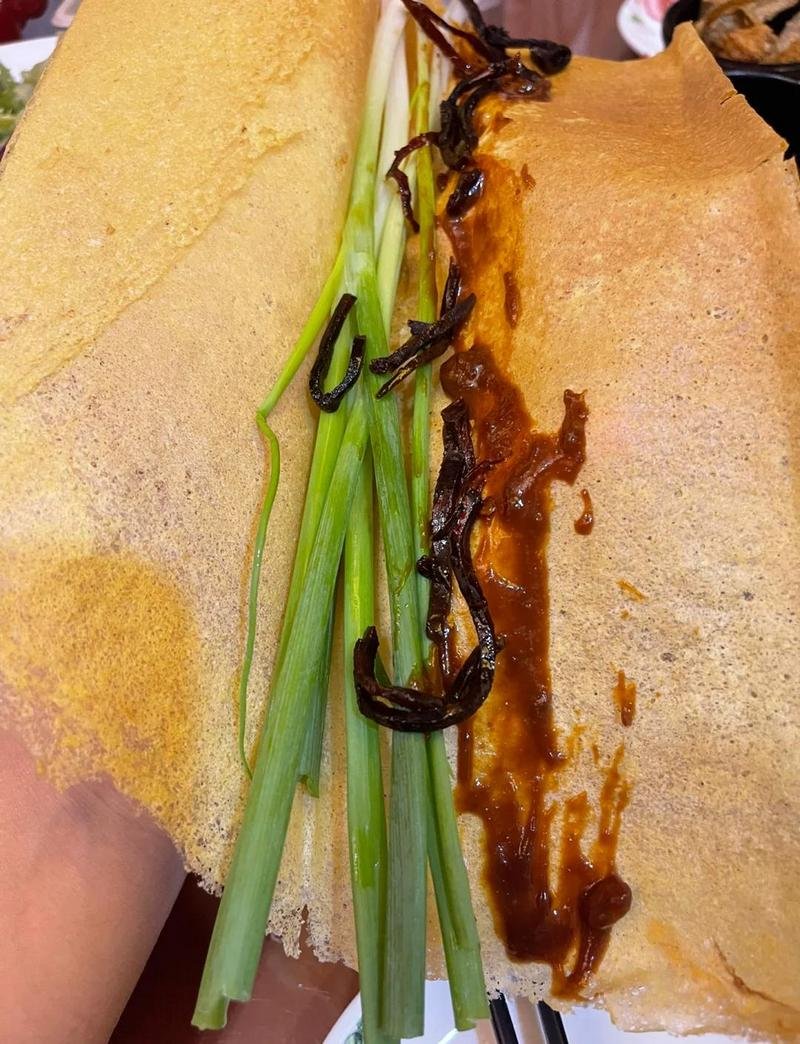 Pan Cake Wrapped Scallions Mount Tai 6