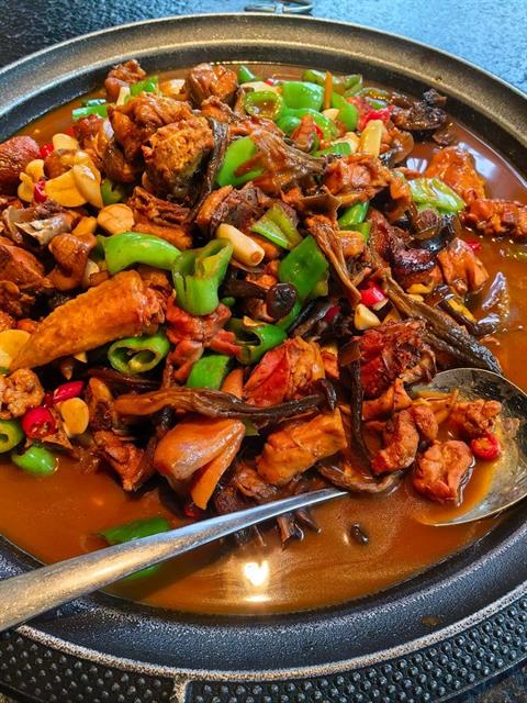 Stir Fried Chicken Mount Tai