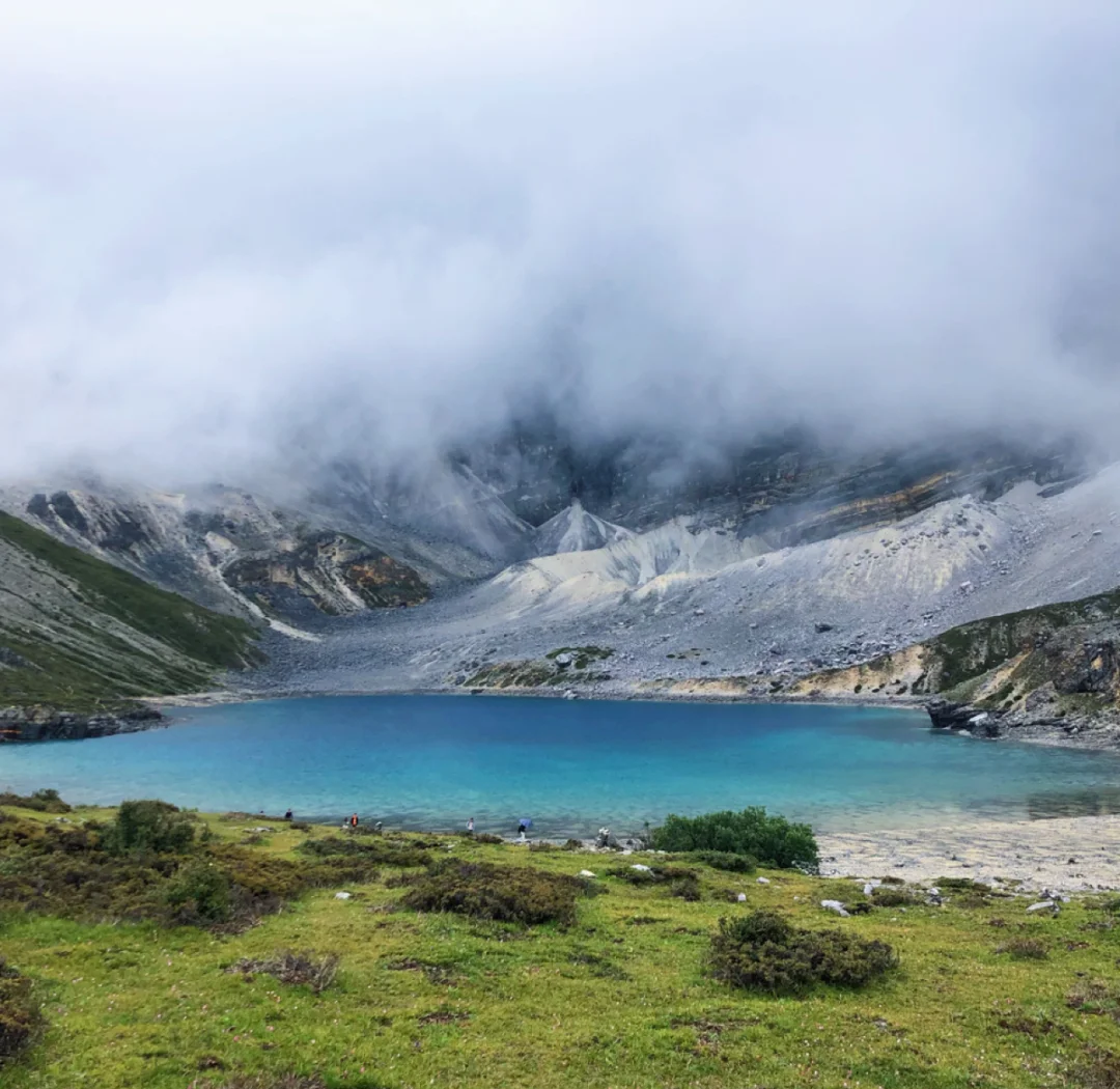 The Five Colored Lake In Daocheng Yading