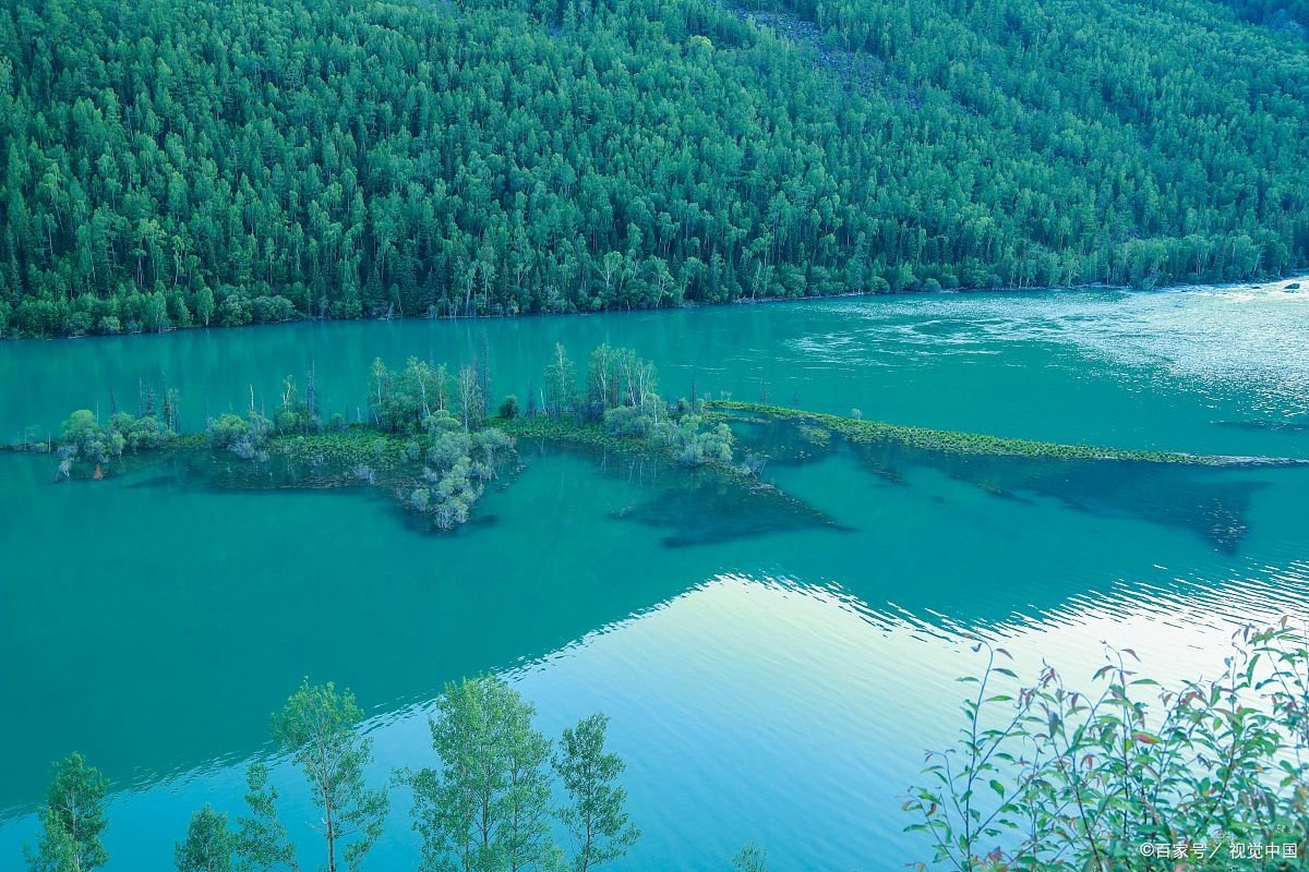 Kanas Lake In Spring